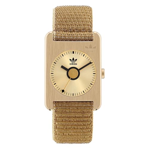 adidas Reloj Analógico para Hombres de Cuarzo con Correa en Nailon AOST22533