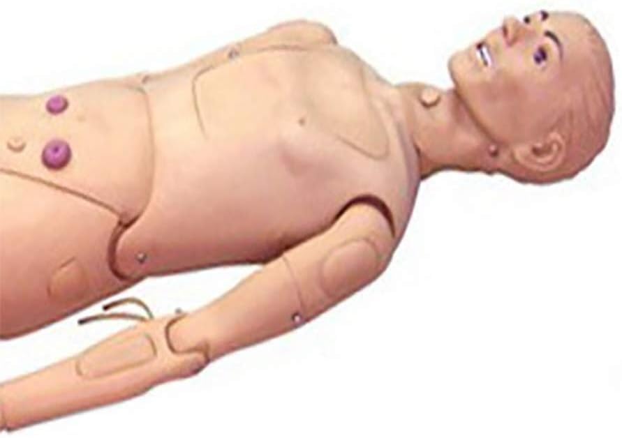 DARZYS Patient Care Medical Manikin, Life Size Patient Care Simulator for Nursing Medical Training