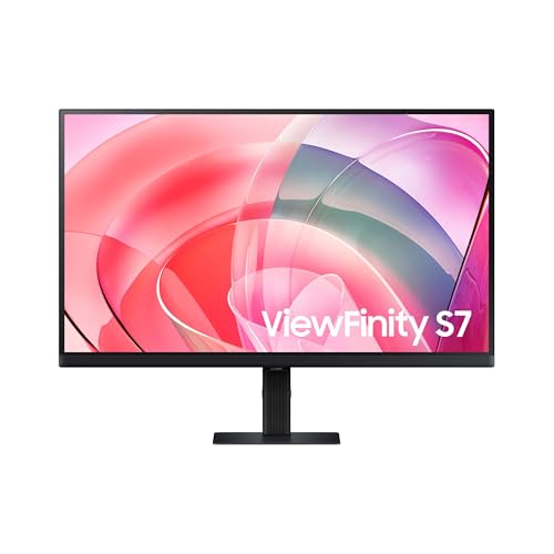 Samsung LS27D700EAUXEN - Monitor Viewfinity S7 de 27' UHD (3840 x 2160, 16:9, 60Hz, 5ms, Modo Eye Saver, Flicker Free), Negro, Versión 2024