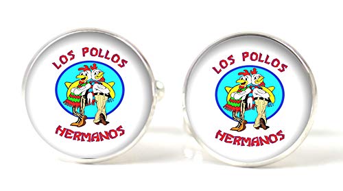Gemelolandia Gemelolandia | Gemelos Pollos Hermanos- Breaking Bad Gemelos Originales para Camisas | para Hombres y Niños | Regalos para Bodas, Comuniones, Bautizos y Otros Eventos
