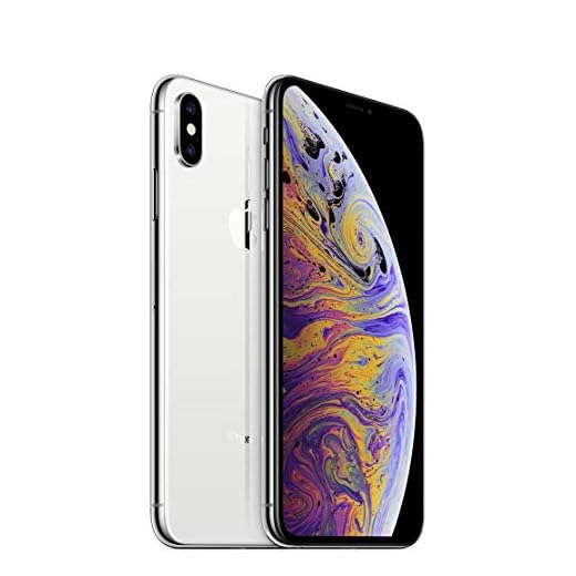A Apple iPhone XS Max, US Version, 256GB, Prata para GSM (Renovado)