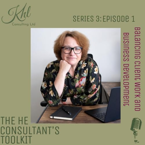 Balancing Client Work and Business Development Podcast Por arte de portada