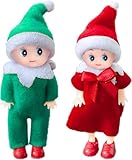 ✅ Grande qualité : Les vêtements et chapeaux de nos poupées de Noël sont fabriqués en tissu Oxford de haute qualité qui s’ajuste parfaitement en étant tout doux au touché