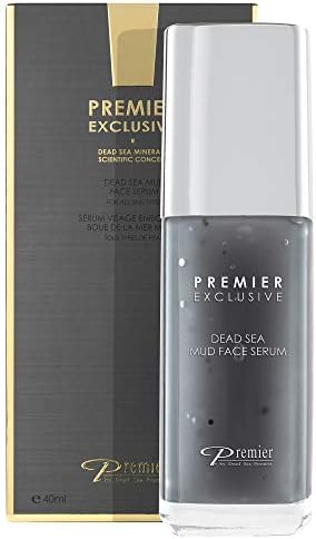 Premier Dead Sea mud serum, anti-aging serum for face, with retinol, vitamin e oil, witch hazel aloe vera gel minerals nutrients & antioxidants pore reducer for face anti-aging serum skin care1.7FL.oz