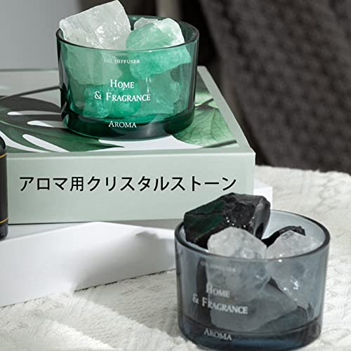 YUYAKESHI アロマランプ 天然水晶モデル