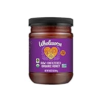 Algopix Similar Product 6 - Wholesome Organic Raw Unfiltered Honey