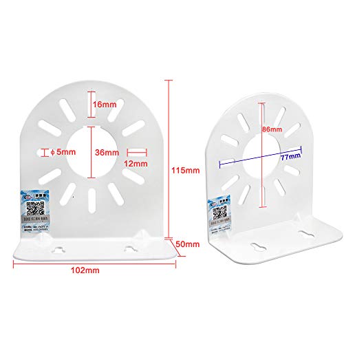 Compcctv L-Shape Dome Camera Bracket,Universal Wall Ceiling Mount Bracket For Security Cctv Hikvision Dome Camera, Cctv Security Camera Mount Bracket/(2 Pack) #TOP1