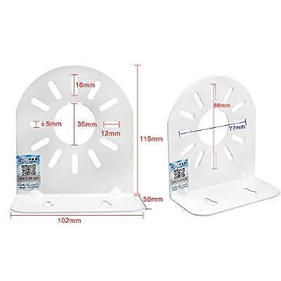 L-Shape Dome Camera Bracket,Universal Wall Ceiling Mount Bracket for Security CCTV Hikvision Dome Camera, CCTV Security Camera Mount Bracket/(2 Pack)