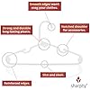 Sharpty White Children's Hangers Plastic, Kids Hangers Ideal for Everyday Standard Use, Baby Hangers (Kids 60 Pack)