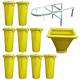 Die Rutschen sind extrem robust und von hoher Qualität. (Länge ca.: 10m)