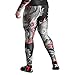 ROAR-INT Compression Pants Men MMA Leggings No-Gi Grappling Spats BJJ Pants Compression Tights Jiu Jitsu Spats