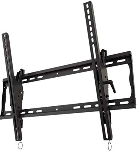 Crimson T55A Universal Tilting Mount with Post Installation Leveling for 32" to 55"+ Flat Panel Screens, Black, 200lb (91kg) weight capacity, 2.2" (55.8mm) depth from wall, Tilt +15°/-5°