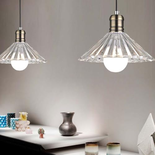 Plafonnier suspension E27 pour illuminer un comptoir sombre - 4
