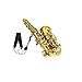 IUPPA Adjustable Saxophone Sax Neck Strap Leather Nylon Padded with Hook Clasp