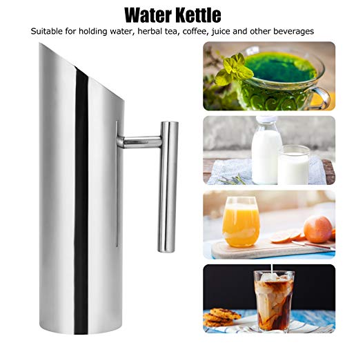 Foto von Yisenda Teekanne, langlebiger großer Wasserkocher mit großer Kapazität, rostfreies Café-Hotel für Restaurant zu Hause(1.5L)