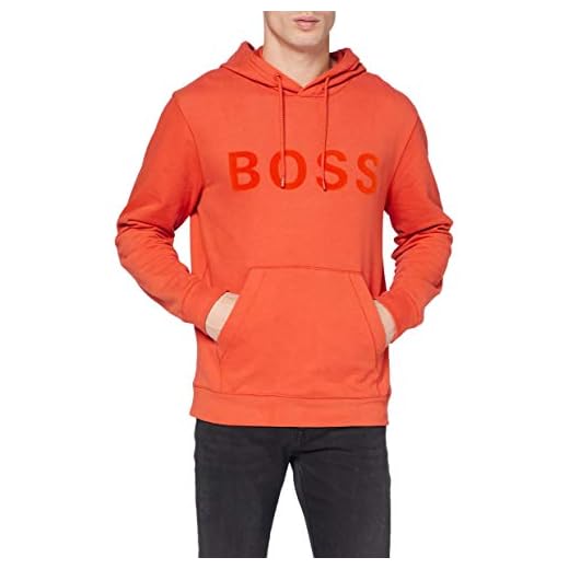 BOSS Zeefast huvtröja för män