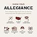 Allegiance Flag Supply American Flag | American-Sourced Nylon Fabric, Embroidered Stars, Hand-Stitched | Proudly Made in USA (3' x 5')