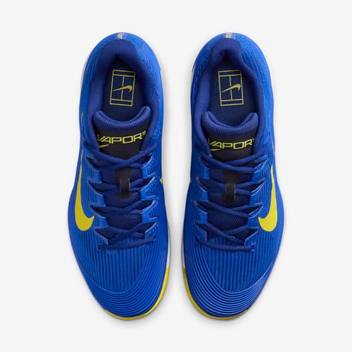 Nike Vapor 12 Men's Clay Court Tennis Shoes (Racer Blue/Deep Royal Blue/White/Lightning)4