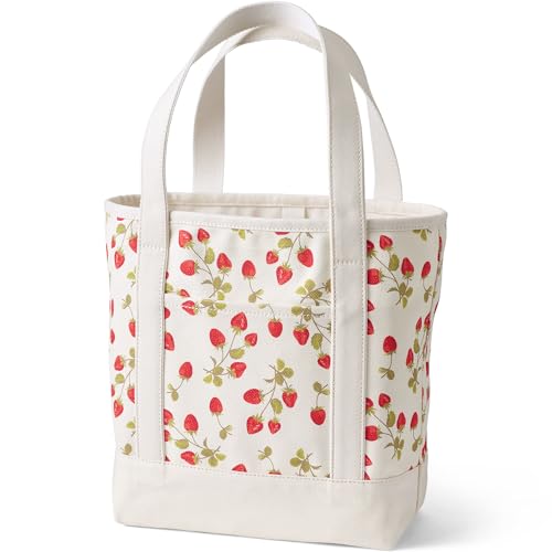 Image of Lands' End Open Top Canvas Tote Bag