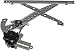 Dorman 741-870 Front Driver Side Power Window Regulator and Motor Assembly for Select ford / Mercury Models