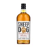 Sheep Dog Peanut Butter Whiskey Liqueur, 70cl, 35% ABV, Aroma of Vanilla and Butterscotch, with Sweet Caramel Taste, Ideal Neat or in Cocktails like Peanut Butter Old Fashioned, Whisky Gift Idea