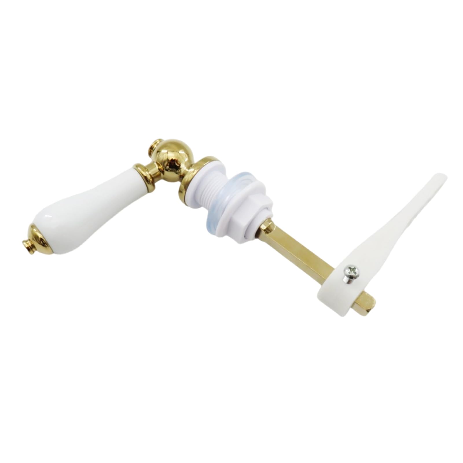 YROHGKPN Multipurpose Ceramics Lavatory Flush Levers Zines Alloy Finish Sturdy Materials Long Time Use Bathroom Solution Cistern Levers Replacement
