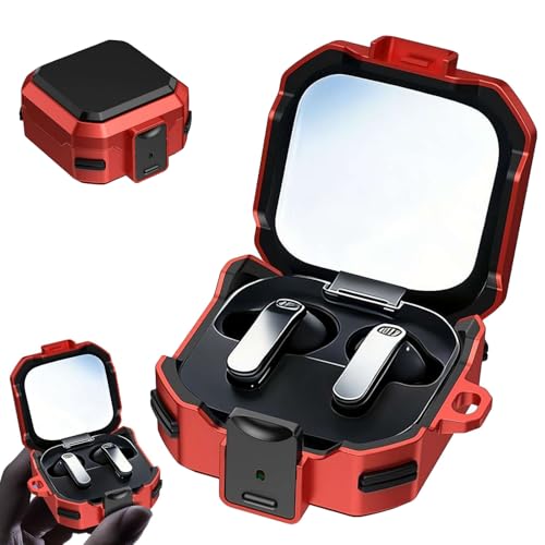 for Galaxy Buds 4 Pro / 4 (2026) �p�ϏՌ��P�[�X ? �{�^�����b�N�t���ϏՌ��A�[�}�[�J�o�[�A�f���A�����C���[PC + TPU�ی�A�t���J�o�[�n�[�h�V�F���A���C�����X�[�d�Ή� (��)