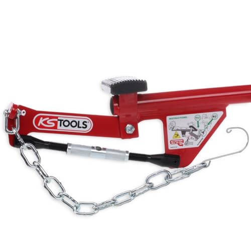 KS Tools 700.1495 Universal-Achshebel Mit Kette, 960mm