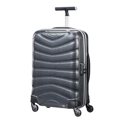 Samsonite Firelite Spinner S - Maleta de mano, 55 cm, 35 L, color gris (Charcoal)