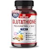 Glutathione Supplement Active Reduced Form, Enriched with Resveratrol, NAC, Collagen, Hyaluronic Acid, Vitamin C - Advanced Antioxidant for Immunity & Detox | 150 Capsules