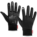 ✔ Erstklassige Qualität und ergonomisches Design: Aufwendig verarbeitetes, wasserabweisendes Premium-Lycra-Material, das weich, atmungsaktiv und angenehm zu tragen ist. Das weiche Flockfutter sorgt für ein weiches und warmes Gefühl. Darüber hinaus passt sich das 3D-Schnittdesign Ihren Händen an und lässt sich leicht tragen und ausziehen.