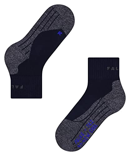 FALKE Meias femininas TK2 curtas e frescas para caminhadas, respiráveis e de secagem rápida