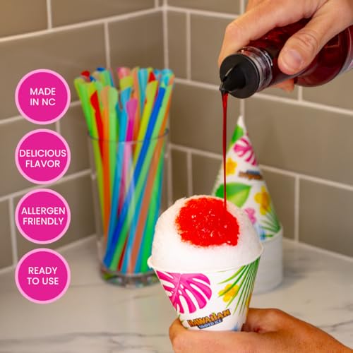 Image of Hawaiian Shaved Ice Syrup - 3 Flavor Fun Pack
