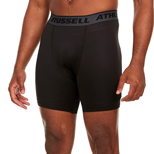 Russell Athletic Mens Dri-Power 6 Inch Compression Short