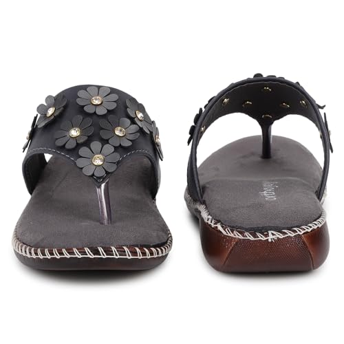 Image of ORTHO JOY doctor Fancy Footwear for women || Orthopedic Women's Fancy Slipper /Sandal For Women