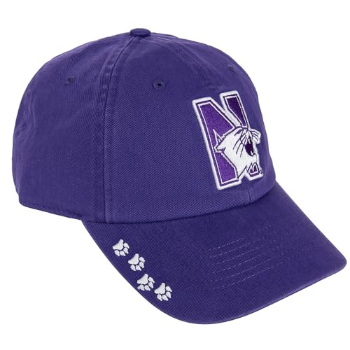 Gorra de béisbol ajustable morada Northwestern University miniatura 1