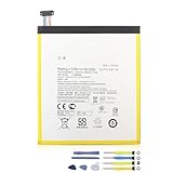 K KYUER C11P1502 Laptop Akku für Asus ZenPad 10 Z300 Z300M Z300C Z300CL Z300CX Z300CXG Z300CG Z300CT M1000C 10.1-inch Tablet PC Series Model P021 P023 P01T DA01 P00C 18.5Wh 4890mAh with Tools