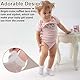 AFCJLTO 2 Paar Baby Mädchen Söckchen mit Rüschen und Spitze für Taufe und Alltag – Elastisch & Komfortabel für Neugeborene, Kleinkinder ，Kinder