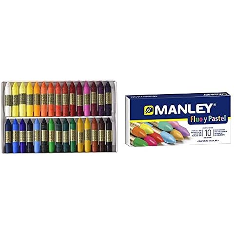 Caja de Ceras Manley 130, 30 unidades + 10 ceras especiales Cover