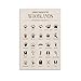 MAIHAIBAO Woodland Animal Tracks Canvas Wall Art - Educational Forest Field Guide Poster - Rustic Nature Nursery & Kids Room Decor - 12x18 Inch (Unframed)