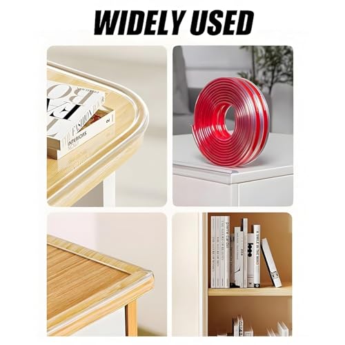 Image of 3 Meter Silicone Edge Protector Strip - Baby Proofing Edge Guards for Tables, Furniture, Desks, Beds & Walls - Child Safety Corner & Edge Protectors for Baby (3 - Meter)