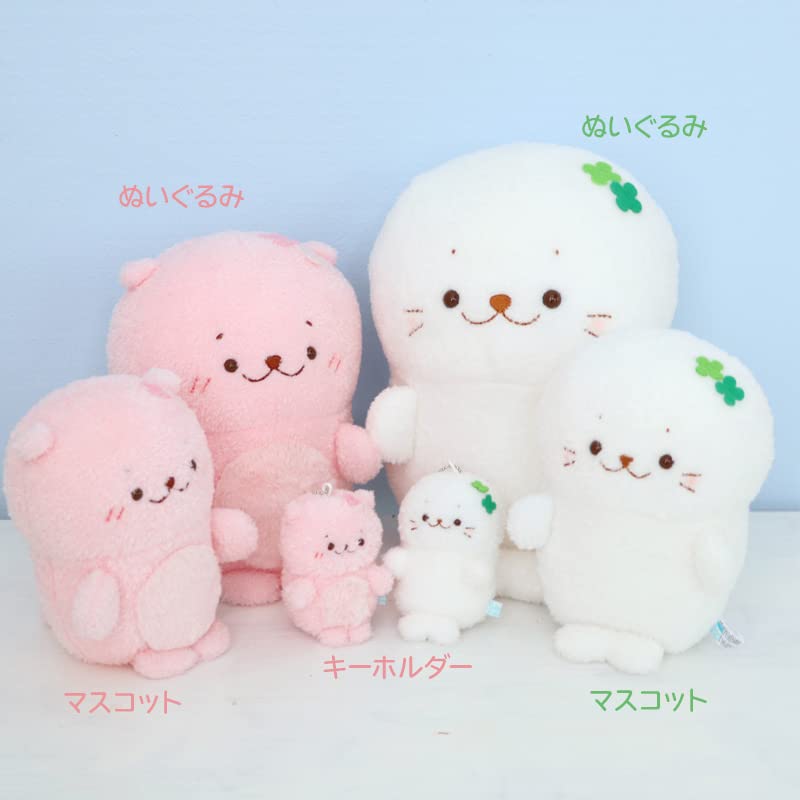 Amazon.co.jp: しろたん 《もふもふ お座り ぬいぐるみ》 マザー 