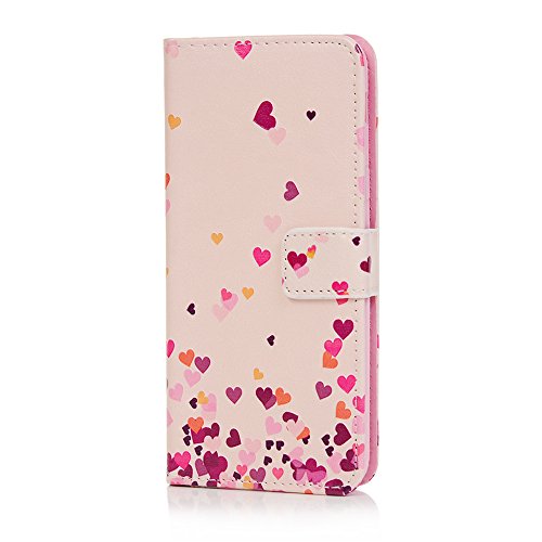 Preisvergleich Produktbild Vagenno Compatible for Hülle Samsung Galaxy A6 2018 Herz