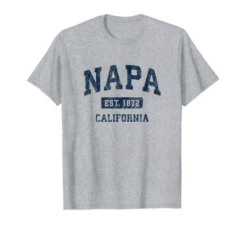 Napa California CA Diseño deportivo deportivo vintage Camiseta