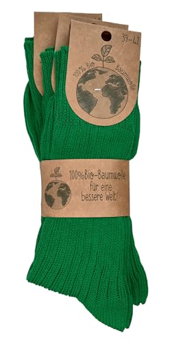 Leo Design 3 pairs of PURE ORGANIC COTTON Winter Socks, For Men, Soft, 100% NATURAL, Seamless, Hypoallergenic