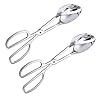 2-pack buffettang, AUHOTA roestvrijstalen saladetang (sterke grijpen en multifunctioneel), caketang broodtang verdikking…