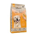 Chicopee Classic Nature Line | Soft Adult | Hundefutter halbfeucht | Mit Huhn & Reis | Weizenfrei & Soft-Krokette | Bedarfsgerechtes Life-Cycle-Konzept | Inspiriert von der Natur Kanadas | 2 kg