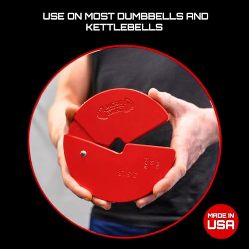 Image of Micro Gainz 2.5LB Dumbbell Fractional Weight Plates, 2-Piece