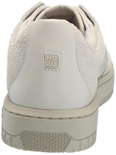 HUGO Men's Ripstop Mix Suede Low Top Sneaker3