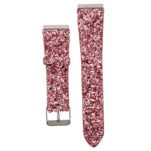 FUNNETOYU De Reloj De Brillo Para De Reloj Con Purpurina Cuero